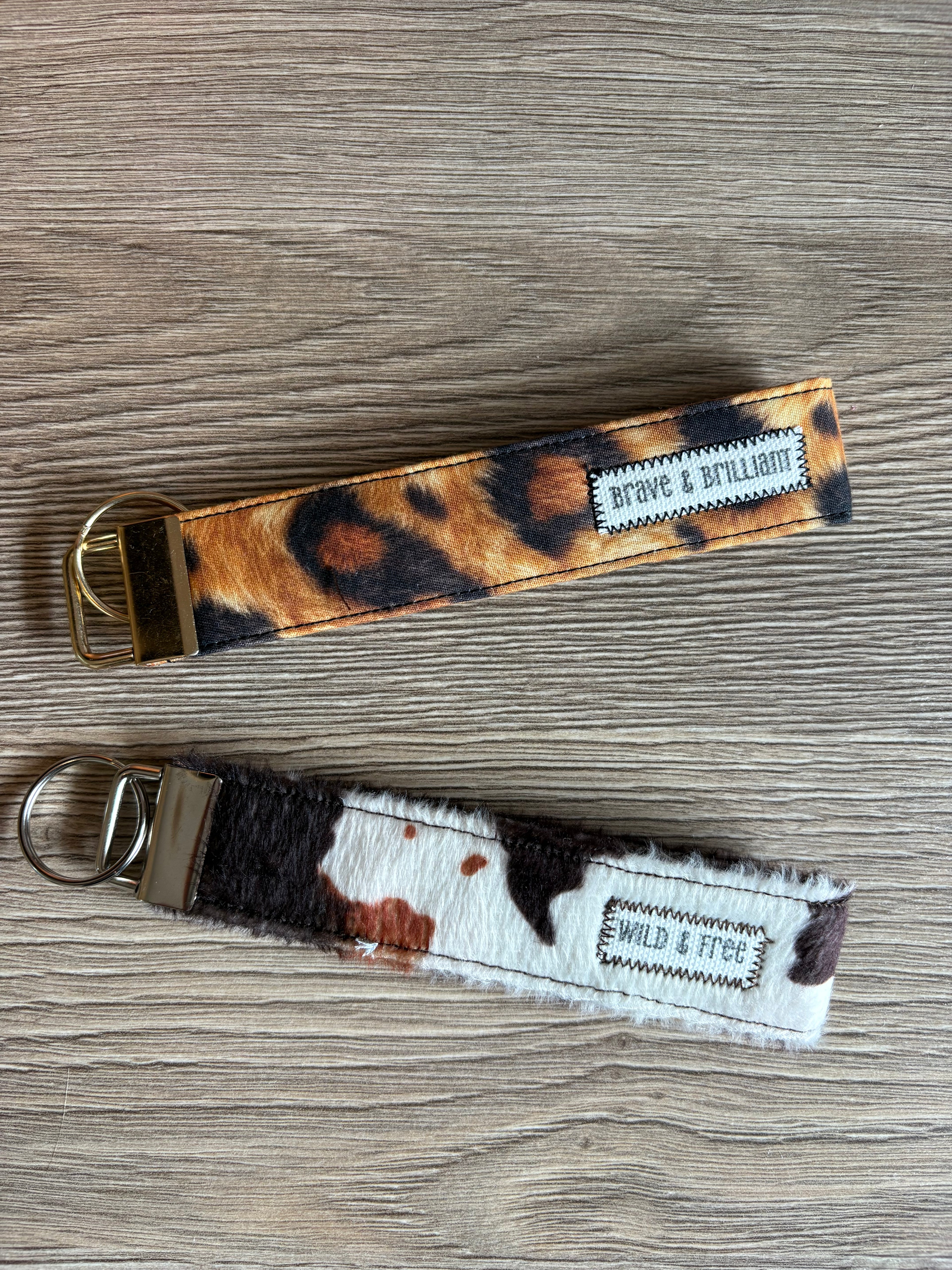 Animal Print Wristlet
