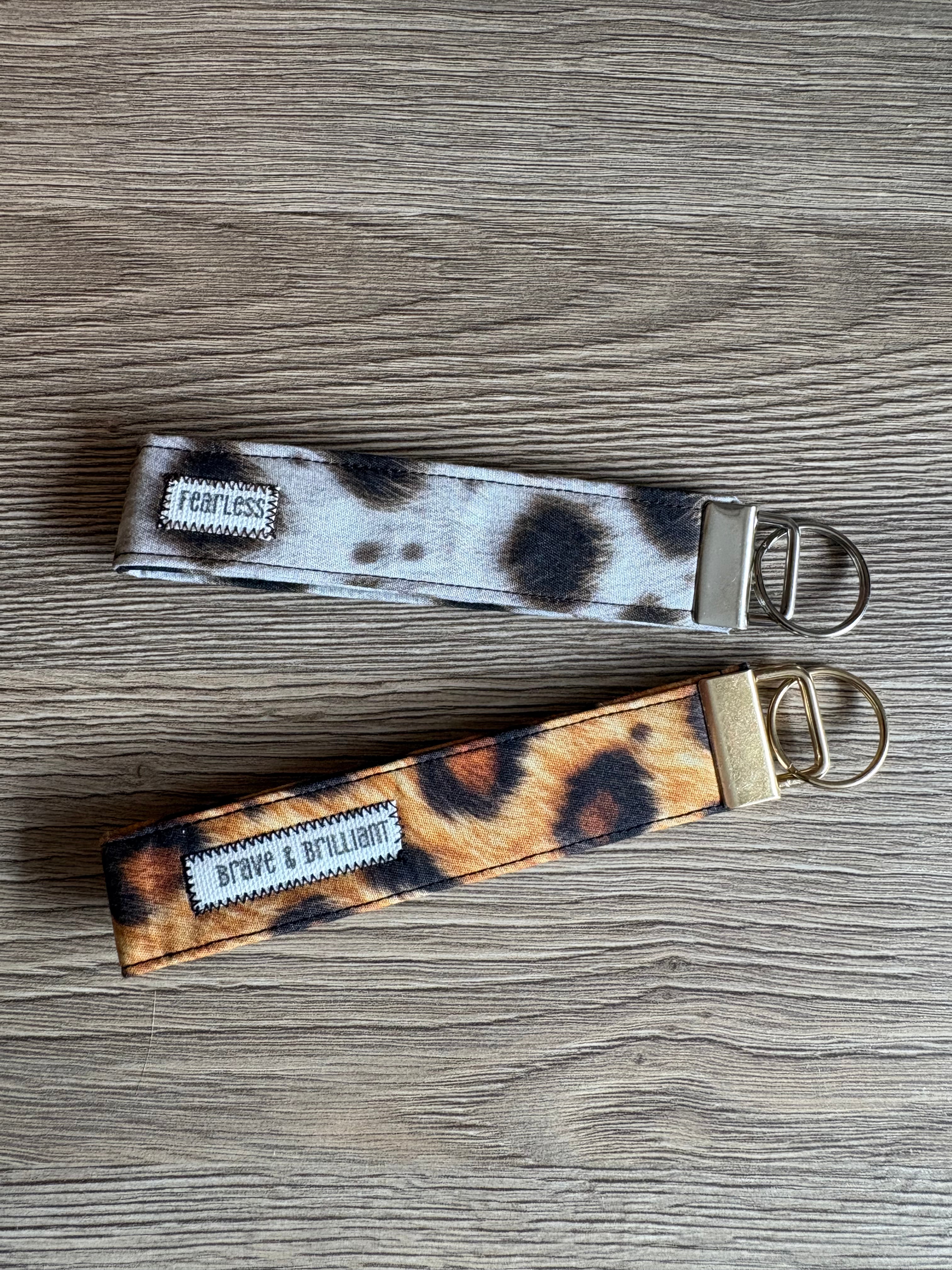 Animal Print Wristlet